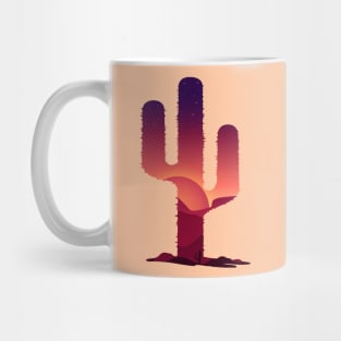 Desert Sunset Cactus Mug